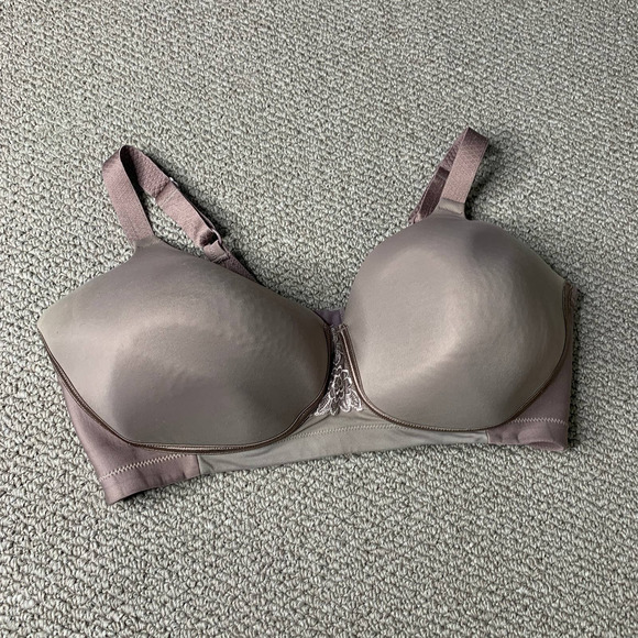 Vanity Fair Womens Bra Size 40DD Purple Beauty Back‎ Back Smoother Full-Figure - Picture 1 of 6